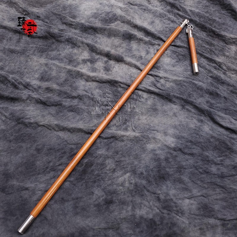 长棍白蜡杆梢棍槐大连枷棍双手木棍大盘盘龙更多武术装备