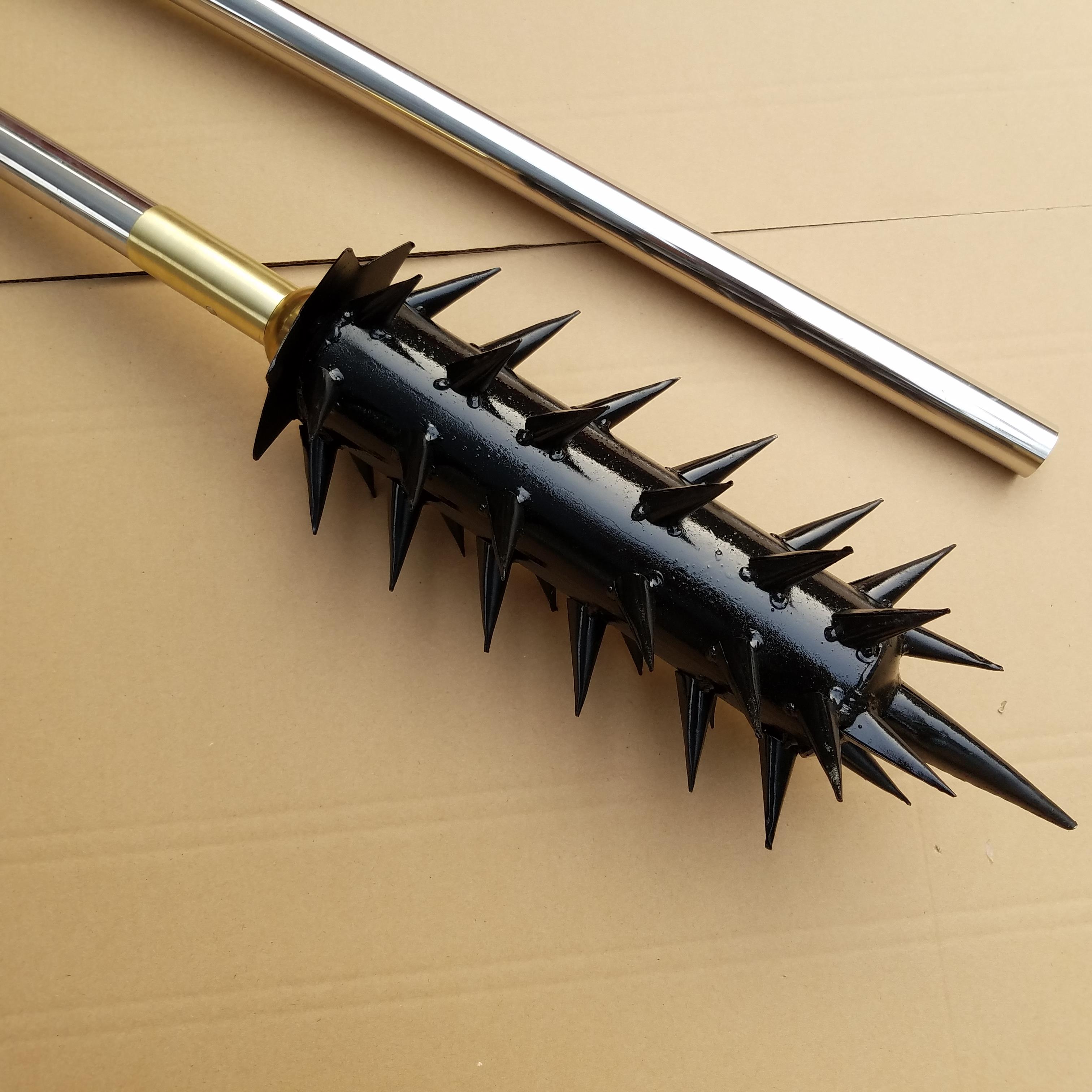 武术臻武狼牙棒不锈钢十八般兵器表演用品兵器舞台