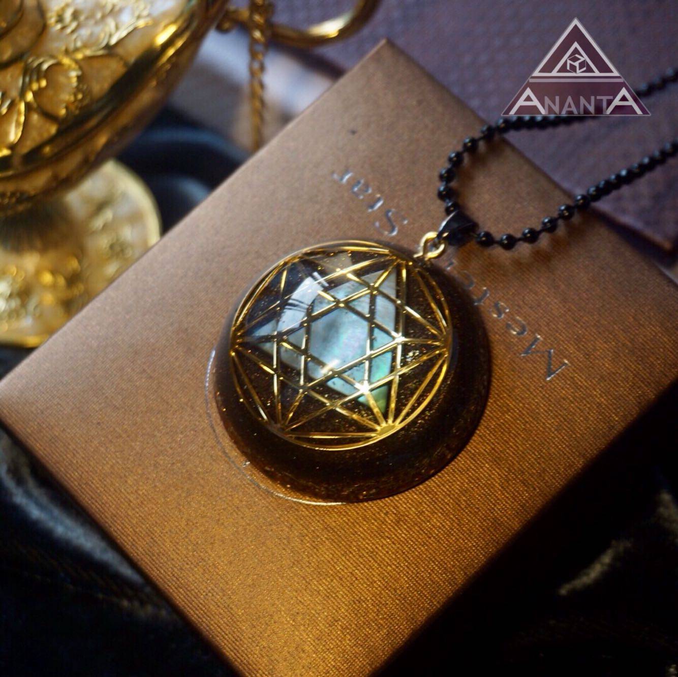 能量奥根吊坠项链orgone转化生命数字定制健康项坠