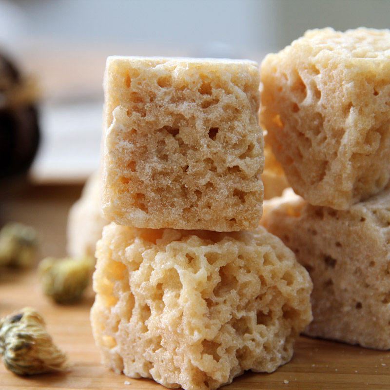 正宗石蜂糖750g石峰糖孕妇燕窝桃胶雪燕伴侣碱性蜂蜜糖