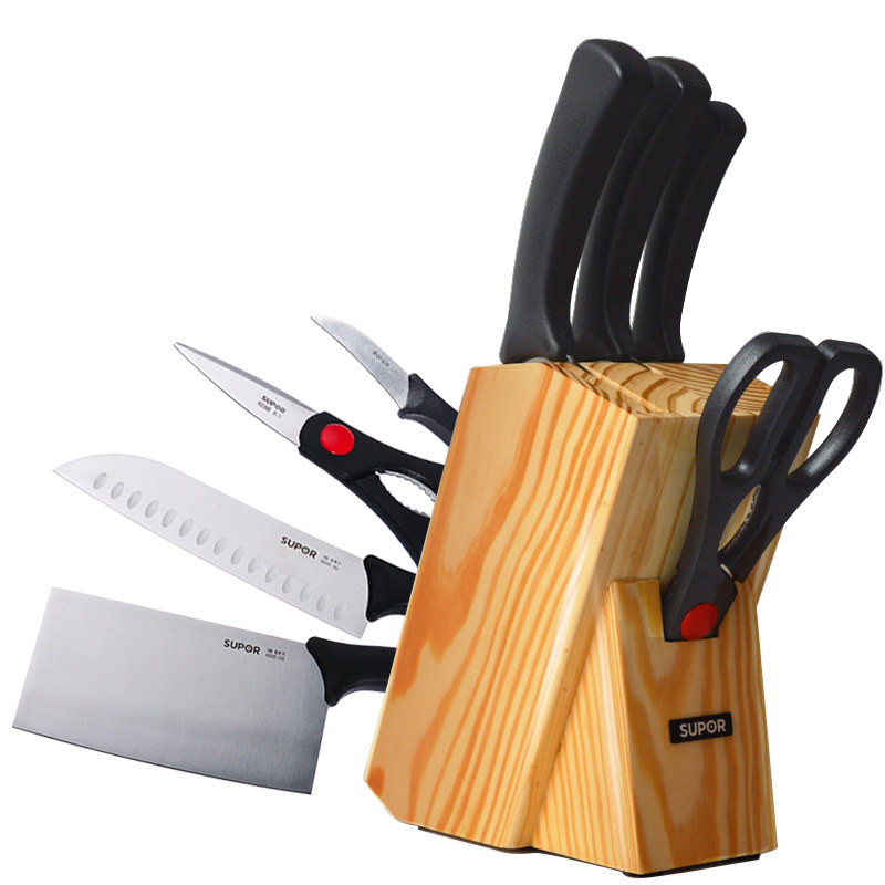 苏泊尔刀具套装厨具厨房家用锋利不锈不锈钢钢刀全套厨房刀具