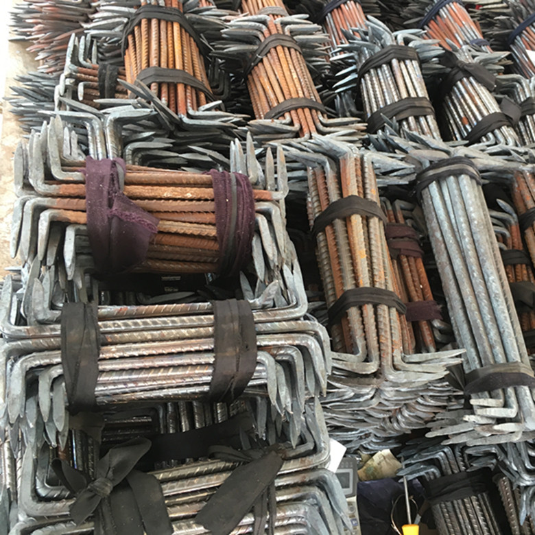 人字架钉手工锻打建筑木工骑马钉蚂蟥钉扒钉船钉u型马王钉长铁钉