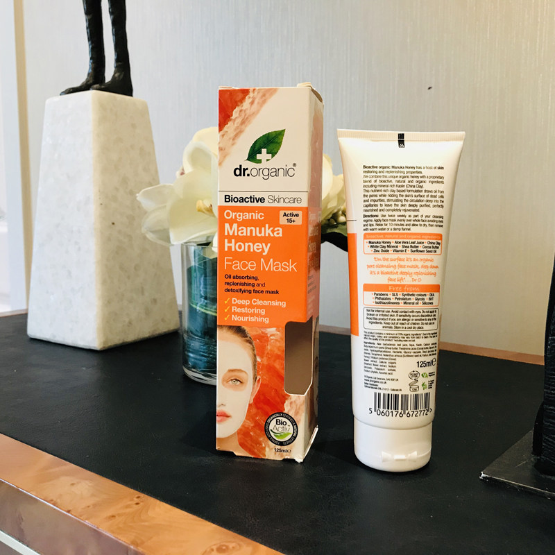 英国有机博士drorganic曼努卡蜂蜜面膜涂抹manukahoney