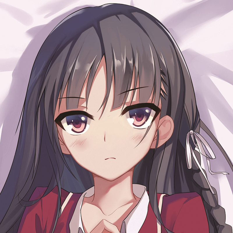 叁月原创 欢迎来到实力至上主义教室堀北铃音动漫二次元等身抱枕