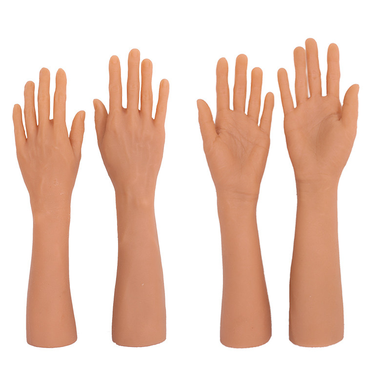 仿真男手硅胶模型道直播道具假手男手模型真人倒模针灸