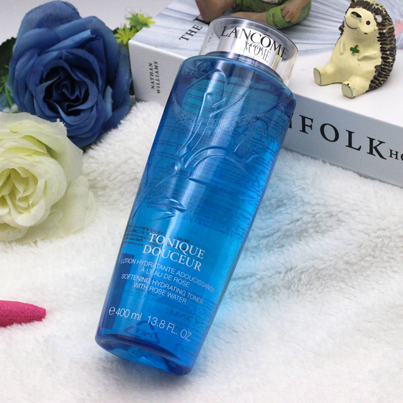 保湿正品lancome兰蔻td清柔爽肤水400ml蓝水化妆水化妆水