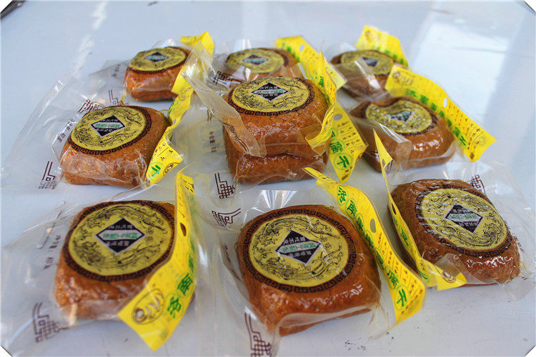 洛南特产手工串串浆水豆腐干10袋礼盒盒装洛河豆腐干