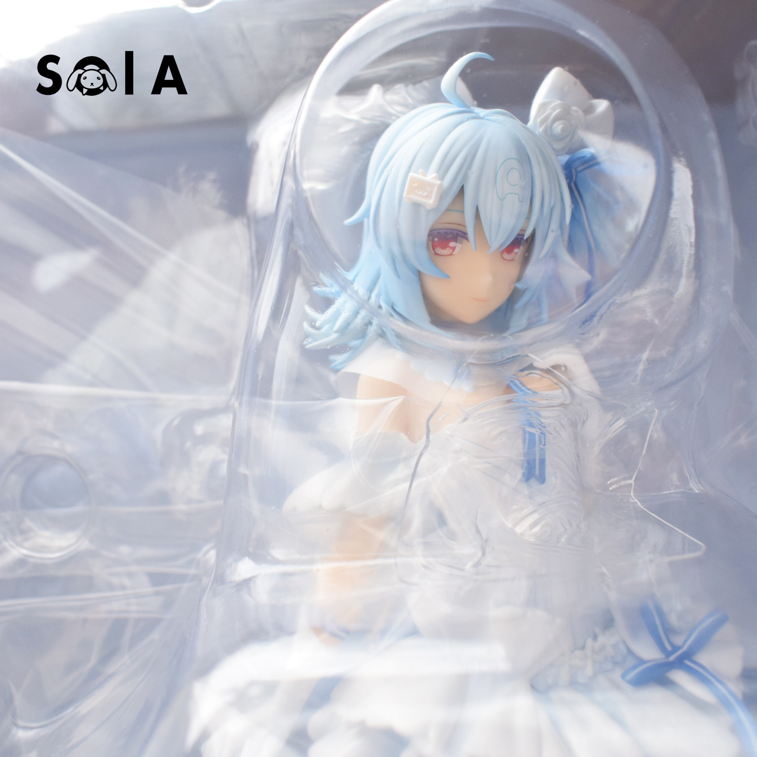 现货bilibili10周年纯白之爱2233婚纱限量正版手办手办