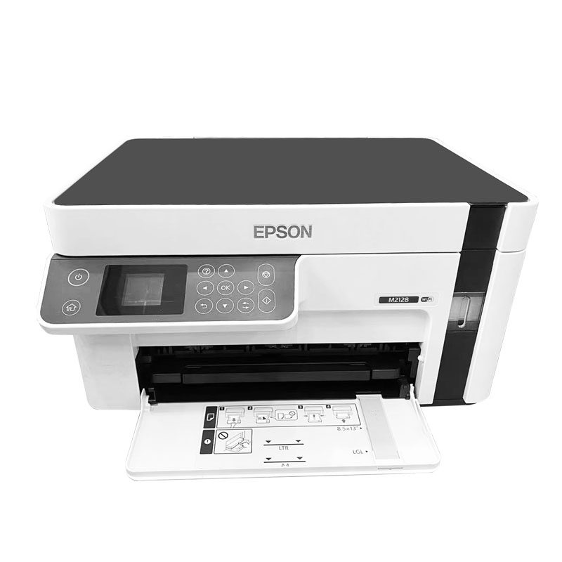 爱普生m105m1128打印机m2128黑白喷墨扫描复印家用喷墨打印机