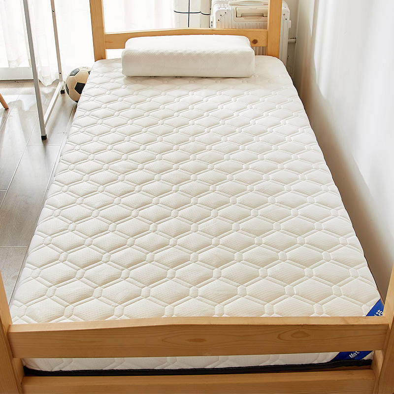 学生宿舍乳胶抗菌床垫垫子4cm榻榻米针织木板床床垫