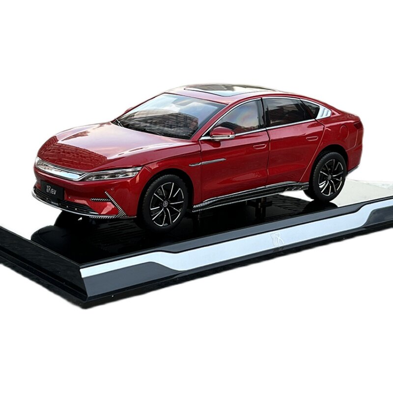 原厂比亚迪车模模型bydev新能源合金汽车模型收藏合金车