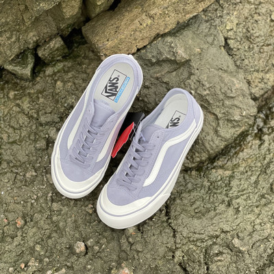白菜vansstyle36sf香芋紫低帮帆布男女休闲板鞋vn0a3mvl258
