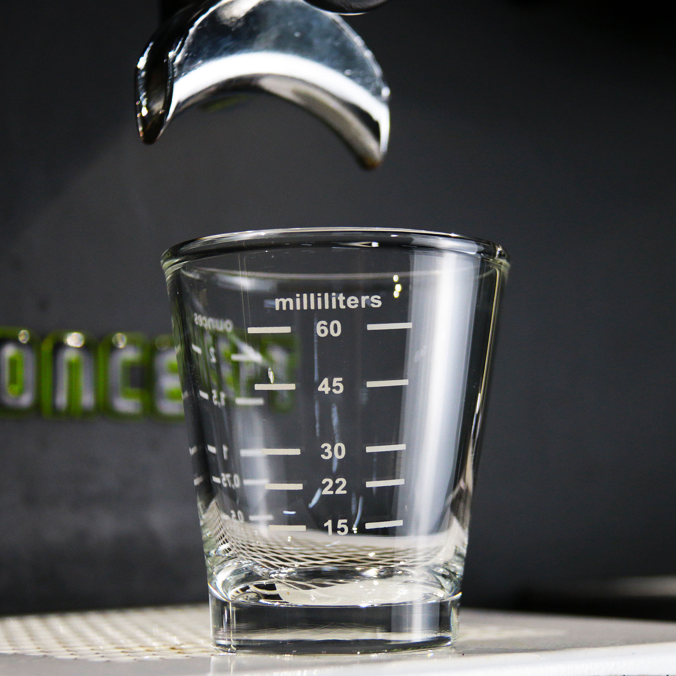 量杯咖啡刻度盎司oz玻璃家用食品品级浓缩杯子