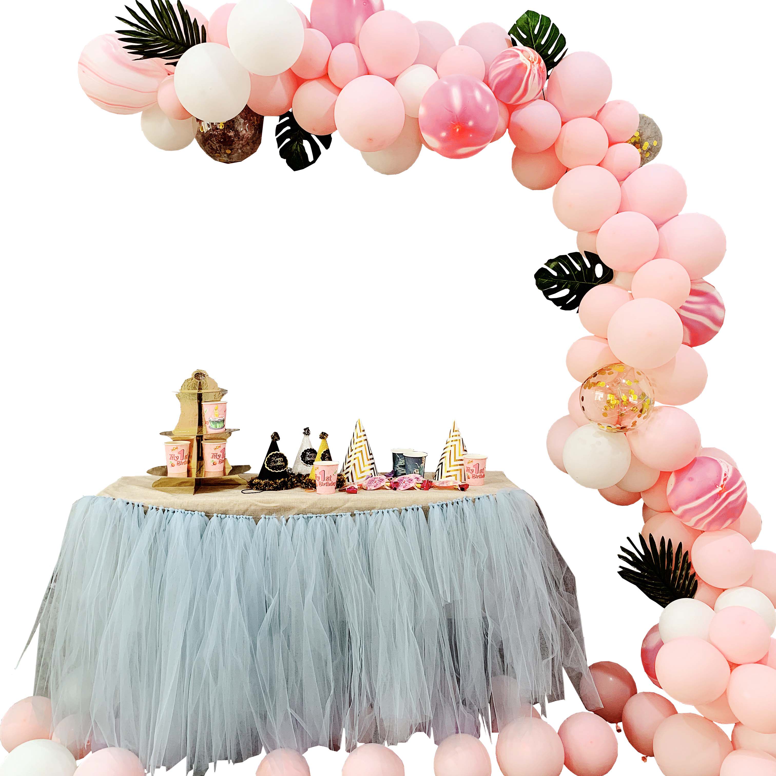 气球ins网红造型不规则链条婚礼生日派对开业节日装扮用品