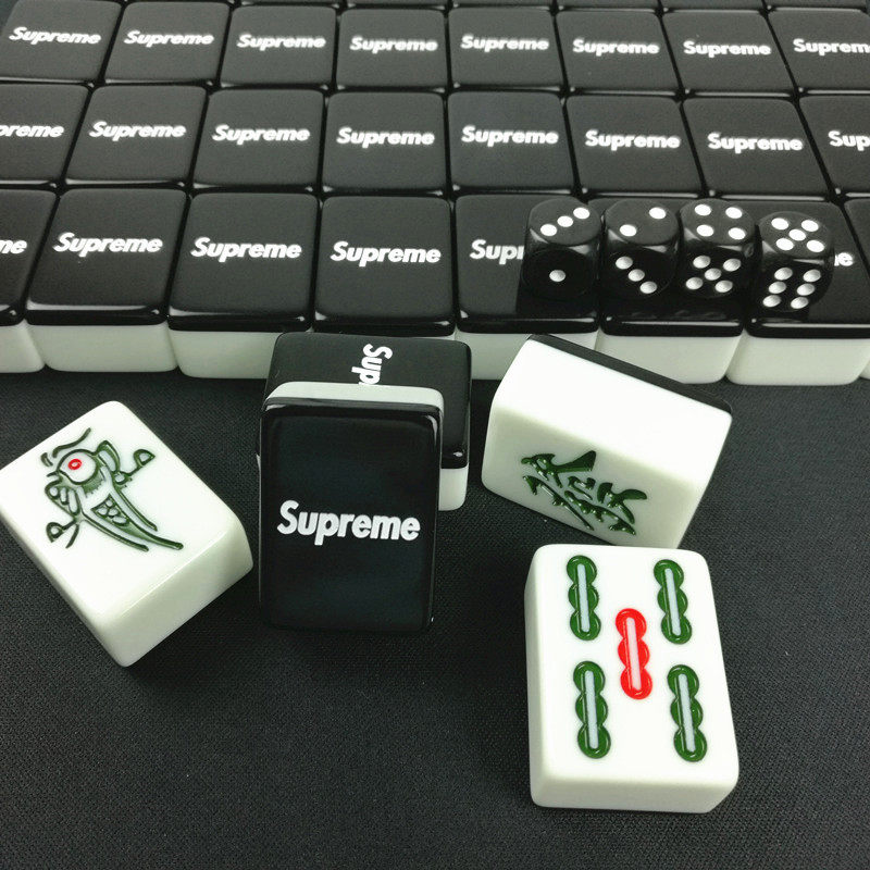 麻将潮牌高档家用手大号中号将牌一级密胺精装家用麻将