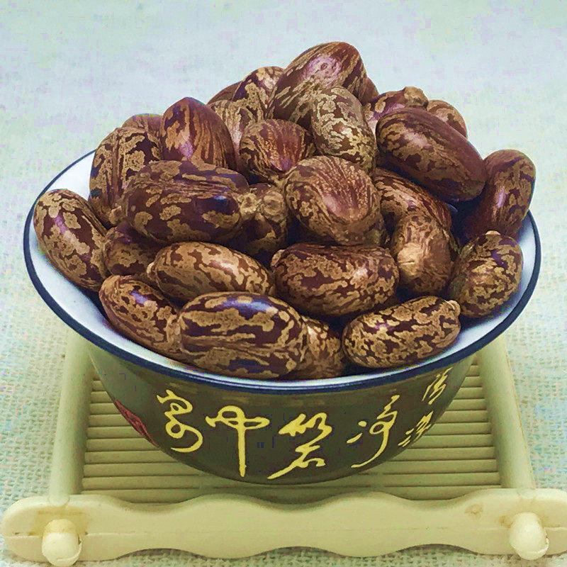 麻子蓖麻野生红蓖500克包邮高山高原红皮大蓖其他药食同源食品