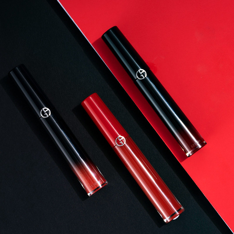 armani阿玛尼口红唇膏唇部唇釉丝绒镜面显白番茄唇彩