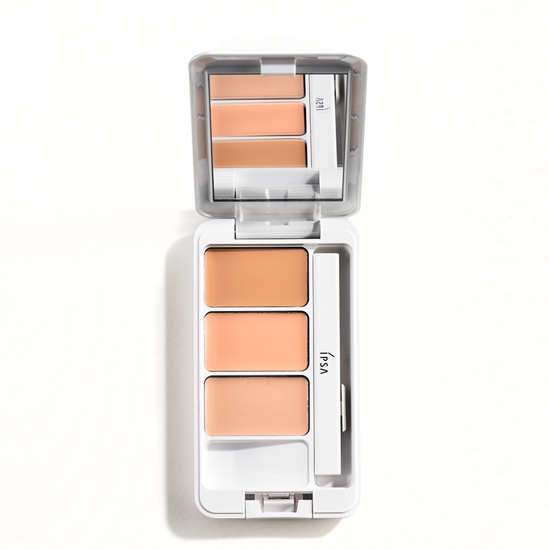 ipsa茵芙莎三色遮瑕膏遮痘印痘痘斑点雀斑黑眼圈遮瑕