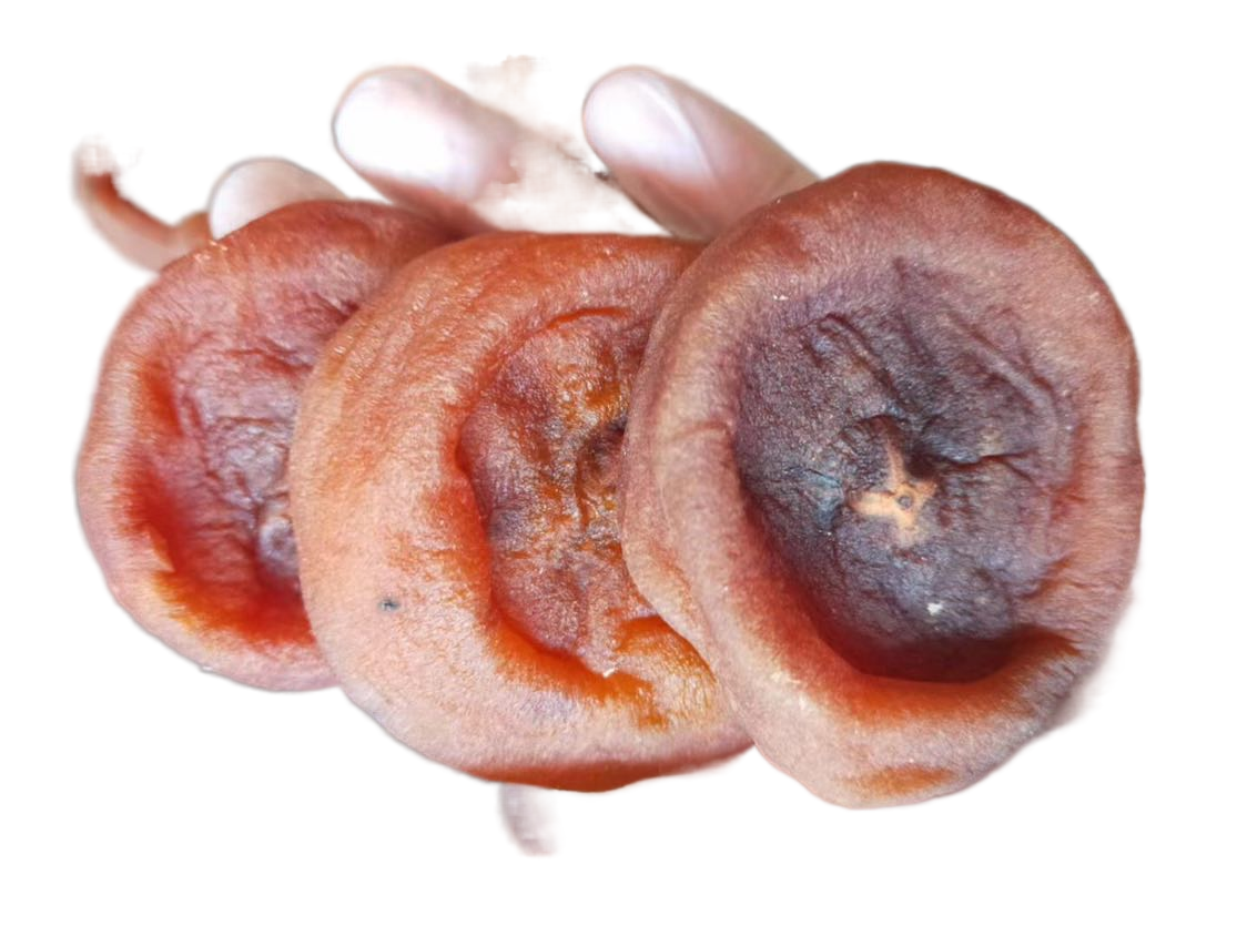 梅州特产蕉岭农家干流心柿糖心吊霜柿饼柿子其它