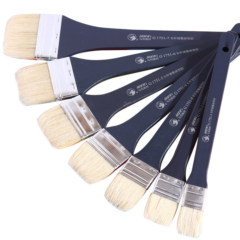 马利美术画材工具彩绘绘彩画墙丙烯专用艺术水粉