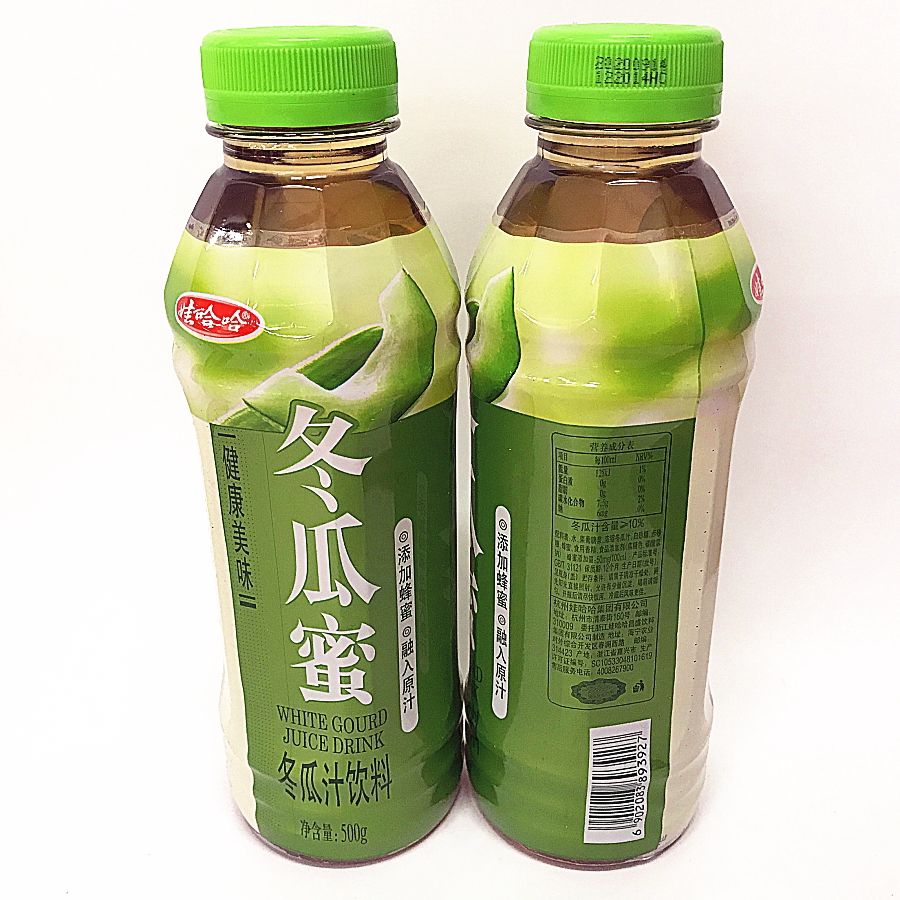 包邮娃哈哈冬瓜蜜娃哈哈冬瓜茶500ml15瓶装蜂蜜果汁果味饮料新鲜