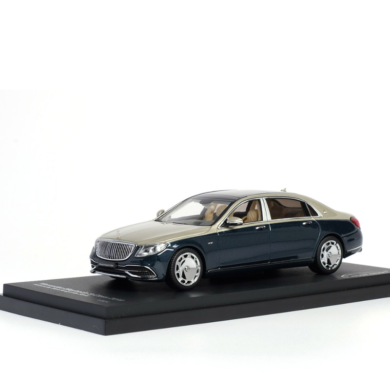 奔驰迈巴赫s650车模almostreal似真1:43限量maybach合金汽车模型