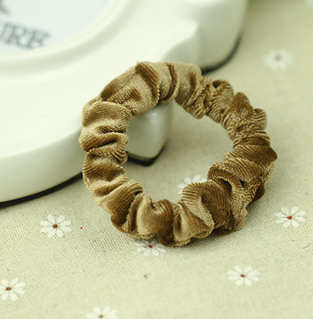 韩版老式发饰大号绒布发圈头绳盘发皮筋头饰发饰
