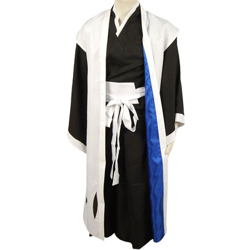 cosplay服装动漫死神六番队长服朽木白哉死霸装男装cosplay男装