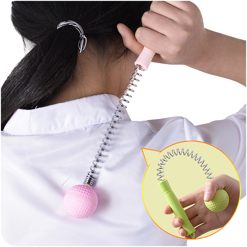 按摩锤子经络养生敲打不求人捶背按摩器手动2个按摩棒