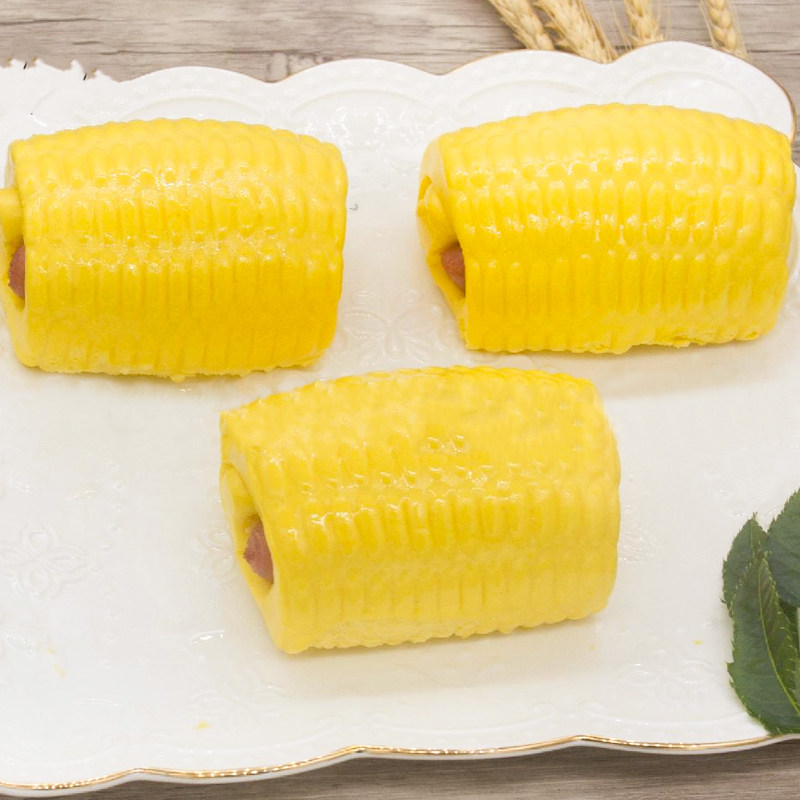 热狗金稻玉米675g9只卷儿儿童营养早餐卡通包点