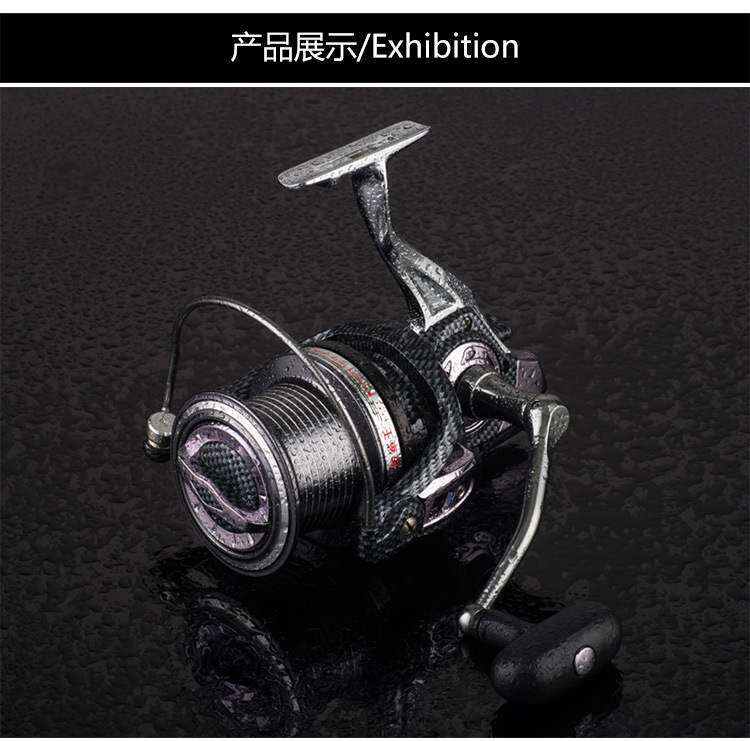 金鲨王912000金属脚大远投渔轮锚鱼线轮海竿轮纺车鱼线轮