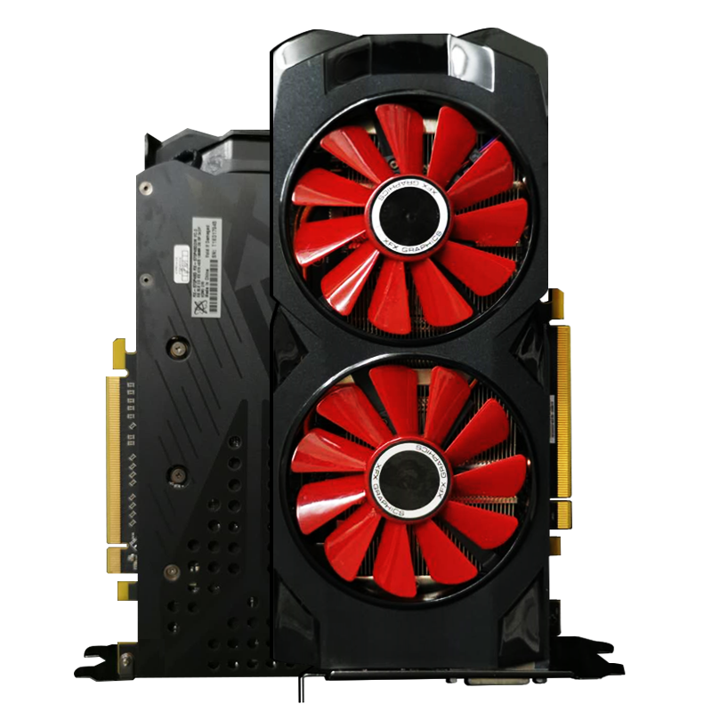 amd一线品牌rx570 4g台式机电竞吃鸡直播超清4k144hz独立游戏显卡