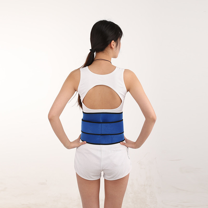 加压运动护腰带 瑜伽减肥健身篮球护腰羽毛球网球 收腹束腰带男女