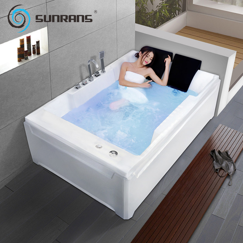 双人按摩浴缸成人家用恒温加热情侣超大浴盆按摩浴缸