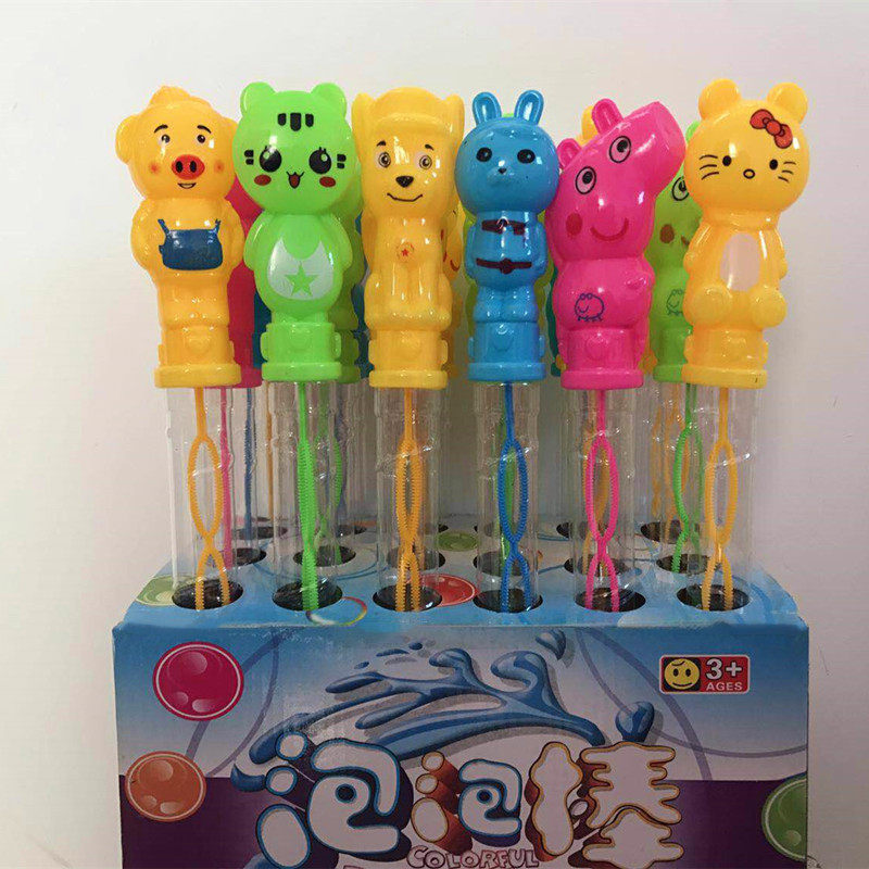 玩具泡泡卡通38cm泡泡棒大号儿童沙滩七彩西洋吹泡泡