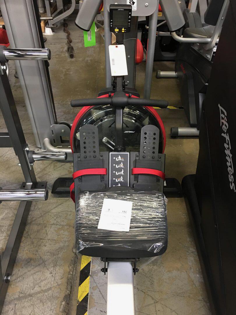 划船机美国lifefitness力健进口家用室内水阻金属gx划船机