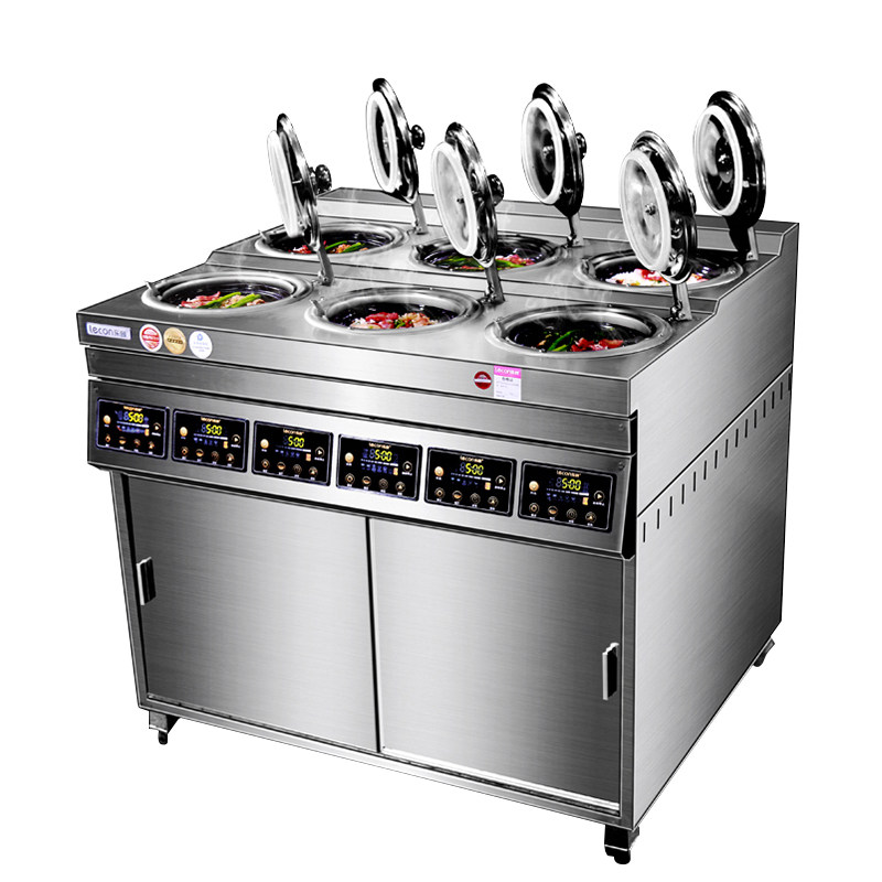 lecon乐创柜式商用煲仔饭机全自动智能多头电煲其他商用厨电