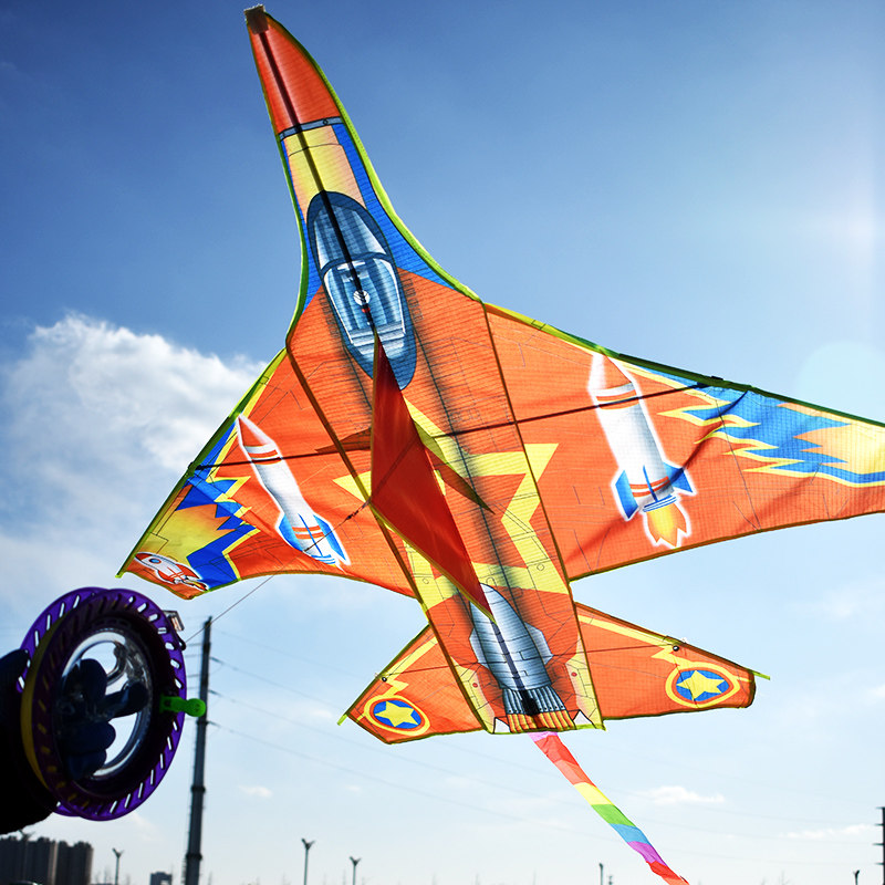 风筝飞机闪电儿童潍坊长尾2021新款风筝