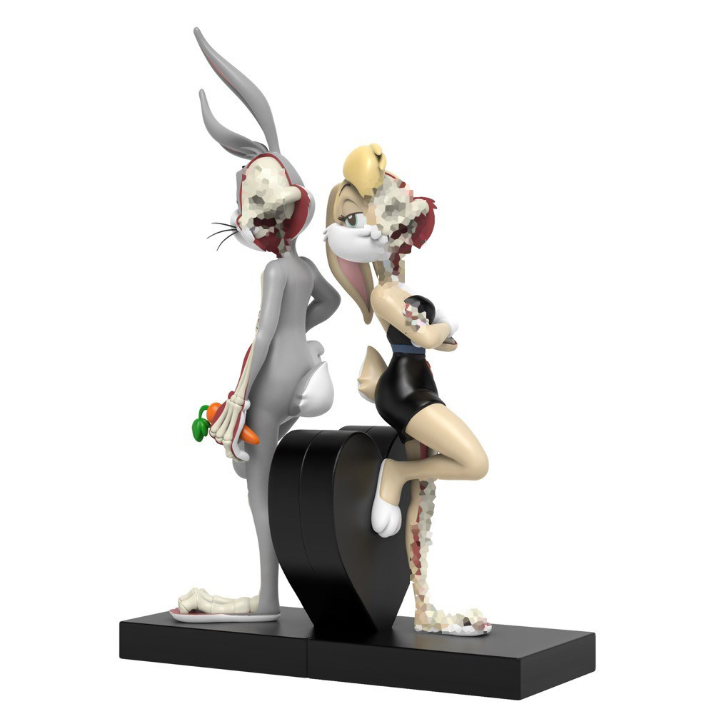 top现货mightyjaxxxxray兔八哥劳拉限量潮玩手办手办