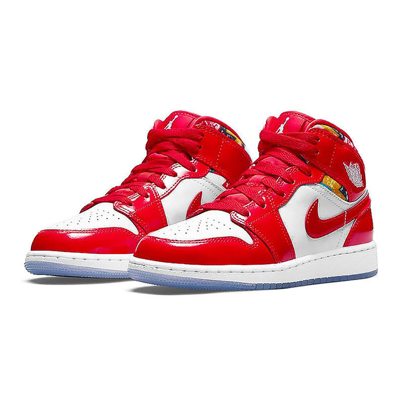 nike耐克女鞋airjordan运动鞋aj1红色高帮篮球鞋板鞋