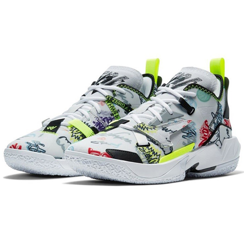 nike耐克鞋子男鞋jordanwhynotzer0.4威少涂鸦篮球鞋