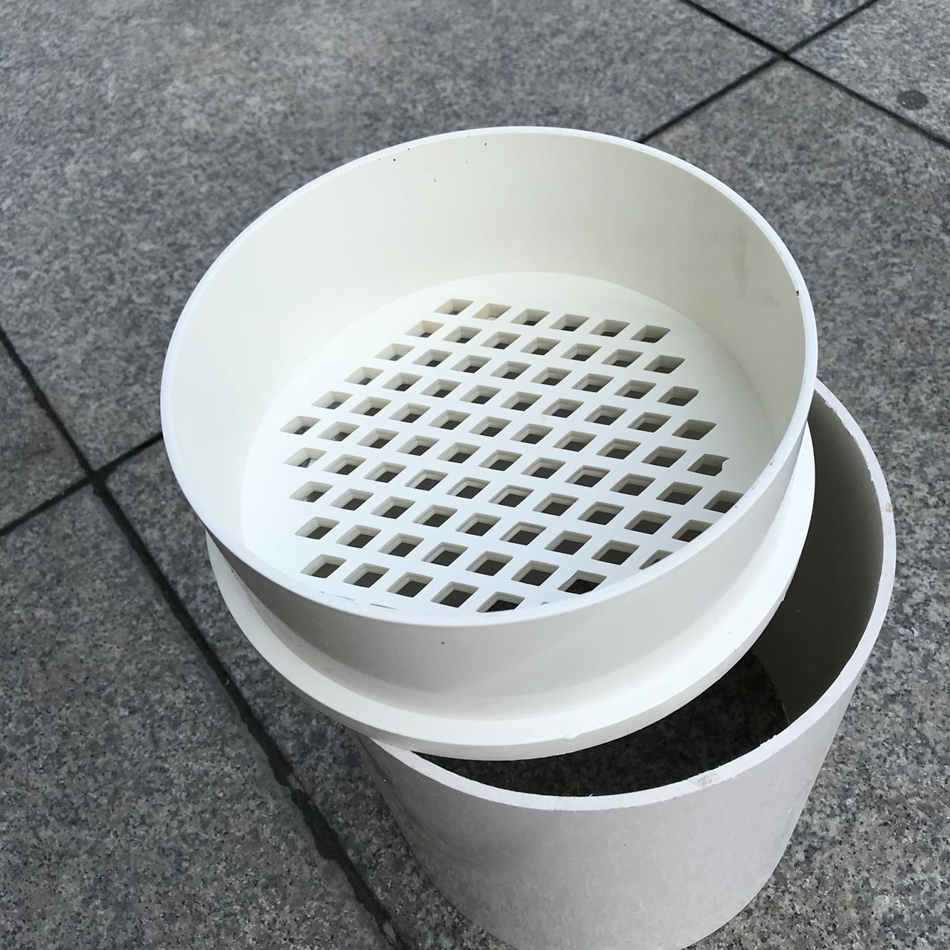 地漏pvc排水管直落加厚内插8寸过滤网塞网片upvc管