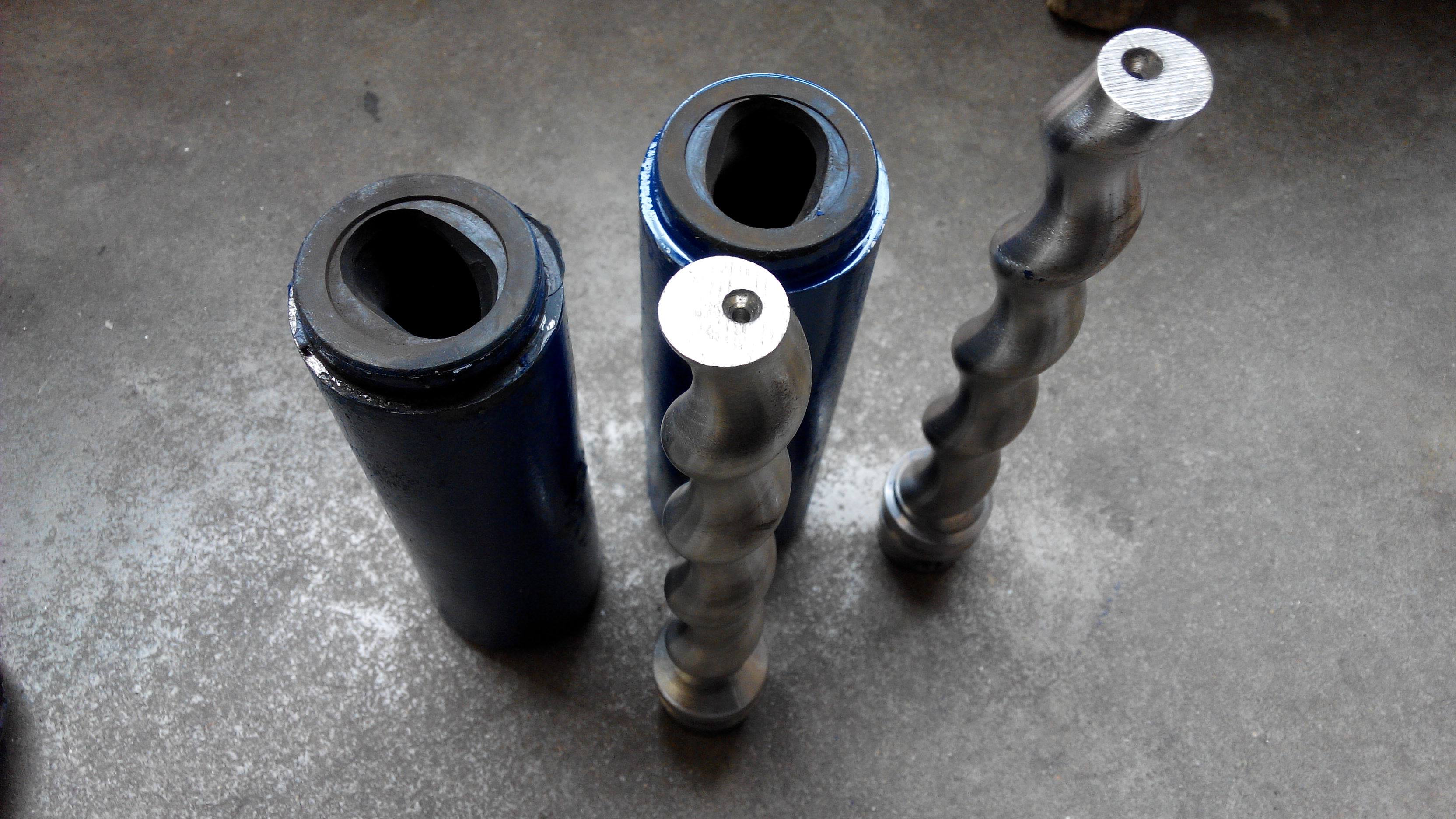 螺杆泵配件g15-1橡胶定子转子万向节水泵