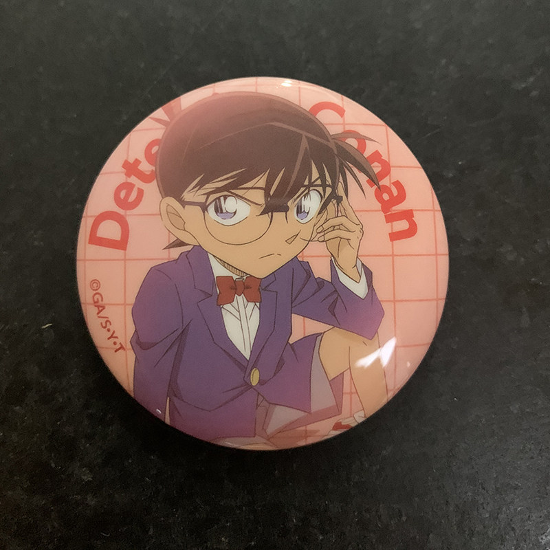 侦探柯南日单散货徽章吧唧谷子安室工藤新一动漫挂件