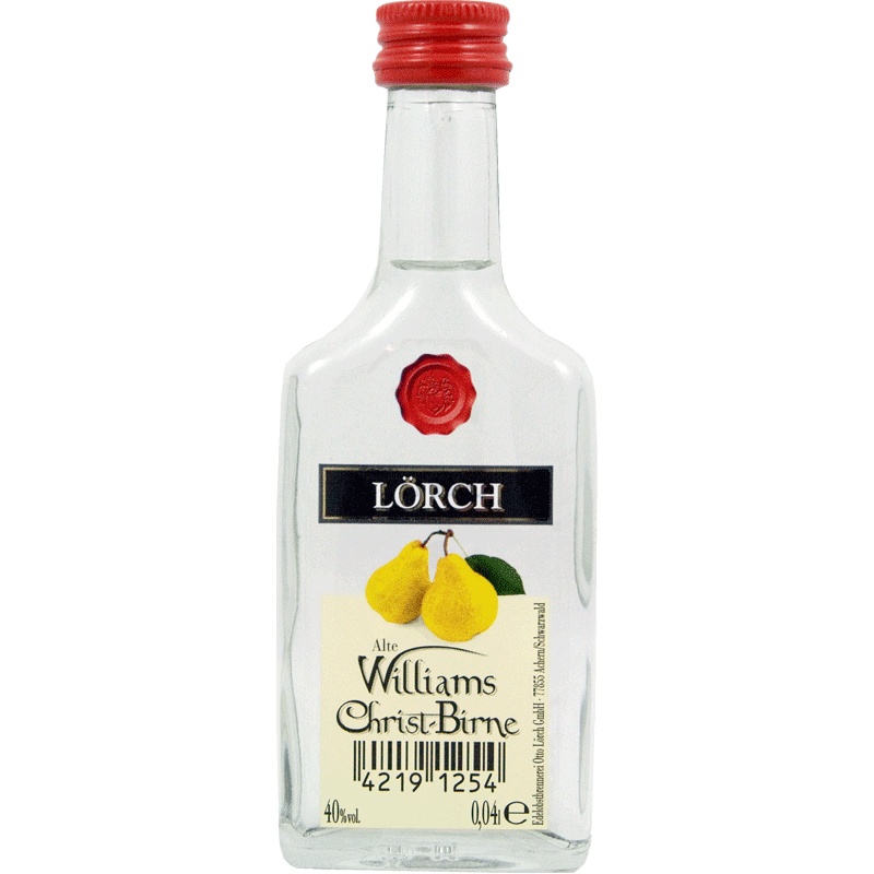 进口德国水果果酒蒸馏烈酒洛奇loerch西洋williams白兰地
