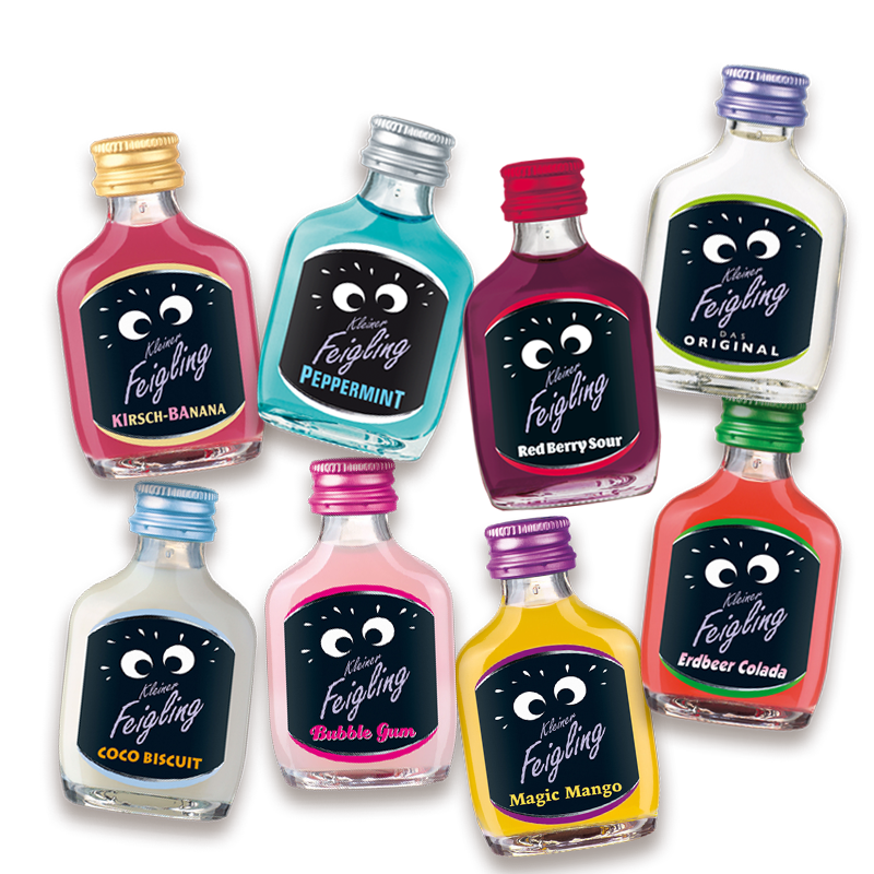 德国碧茵胆小鬼kleinerfeigling女士甜酒力娇8种口味酒版力娇酒