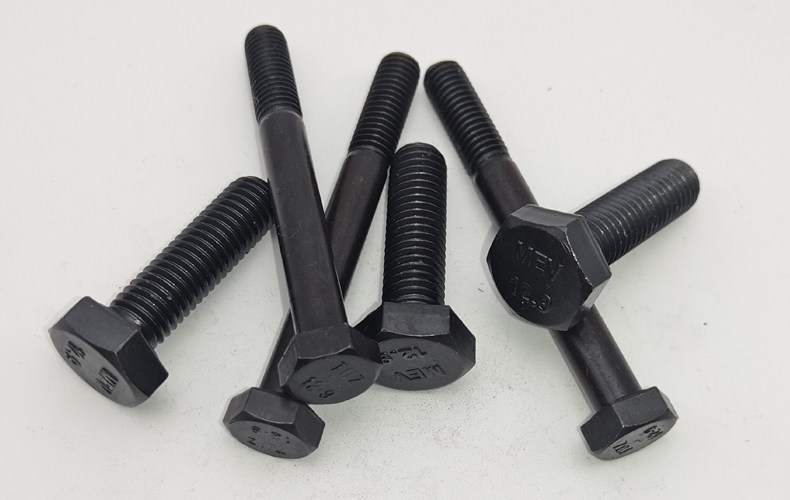 12.9级六角螺丝进口高强度螺栓螺钉合金钢材质m8螺栓