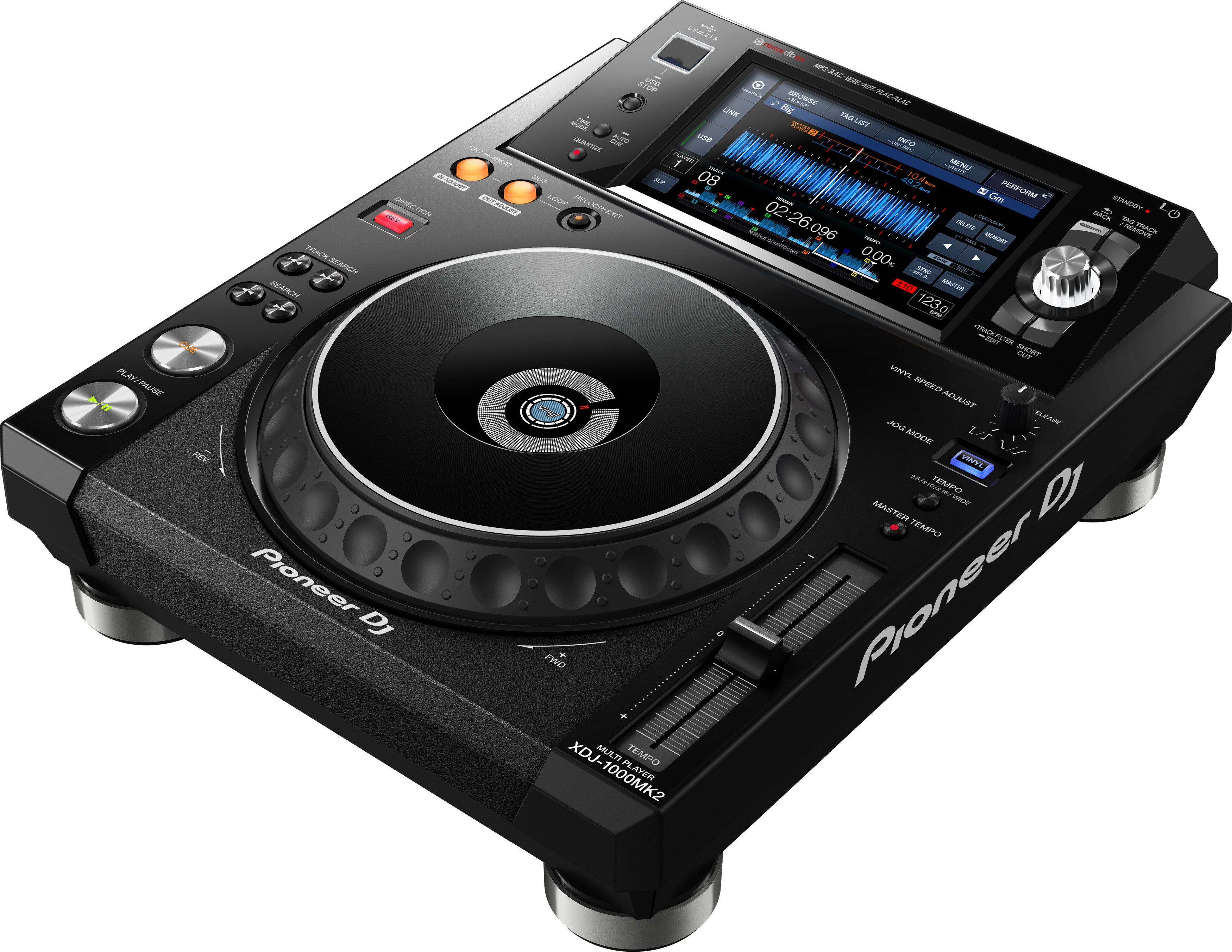 先锋pioneerxdj1000mk2碟机支持波形显示全国联保现货包邮打碟机