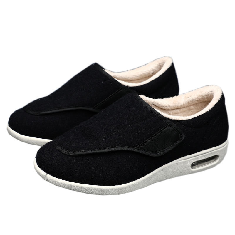 老人棉鞋秋冬女加健足妈妈奶奶拇指外翻专用布鞋