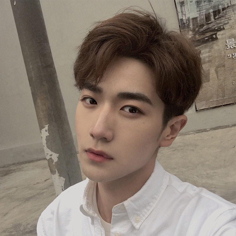 节日派对男士假发短发时尚帅气刘海整顶假毛日常整顶假发